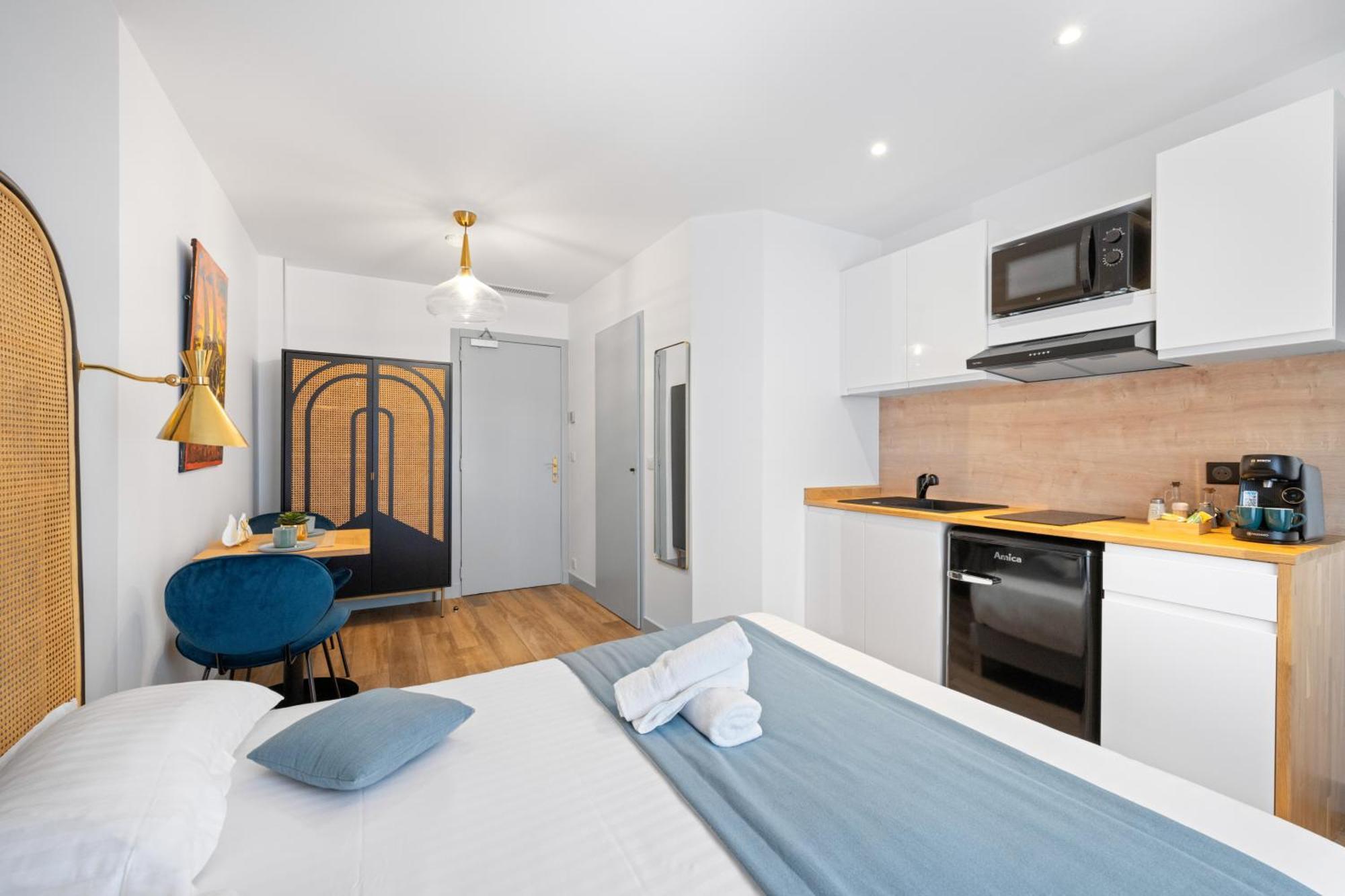 Aparthotel App-Art Nizza Esterno foto